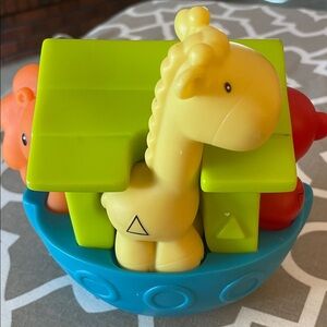Colorful Animal Boat Toy
